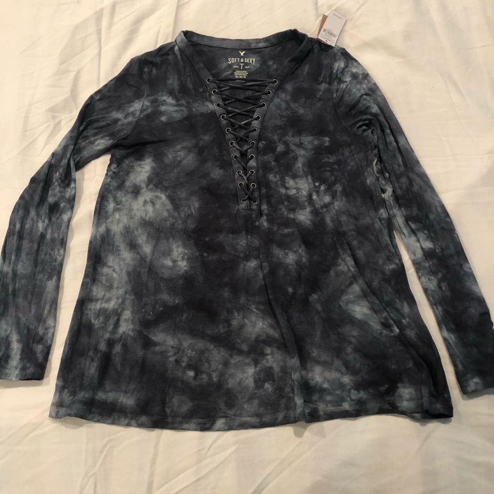 NWT American Eagle acid wash long sleeve